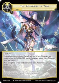 The Awakening of Zero - The Magic Stone War - Zero - Force of Will card