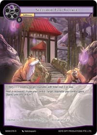 Secluded Fox Village - The Magic Stone War - Zero - Force of Will card