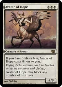 Avatar of Hope (8th Edition) - Oversize Cards - Magic: The Gathering card