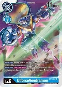 UlforceVeedramon - Release Special Booster 1.5 - Digimon Card Game card