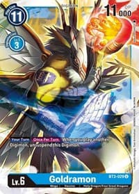 Goldramon - Release Special Booster 1.5 - Digimon Card Game card