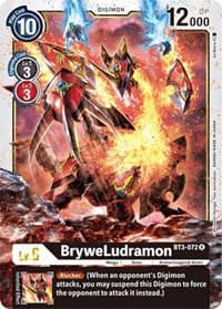 BryweLudramon - Release Special Booster 1.5 - Digimon Card Game card