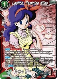 Launch, Feminine Wiles (Unison Warrior Series Tournament Pack Vol.3) (Winner Stamped) - Tournament Promotion Cards - Dragon Ball Super: Masters card