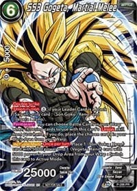 SS3 Gogeta, Martial Melee (Unison Warrior Series Tournament Pack Vol.3) (Winner Stamped) - Tournament Promotion Cards - Dragon Ball Super: Masters card