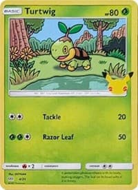Turtwig - McDonald's 25th Anniversary Promos - Pokemon card