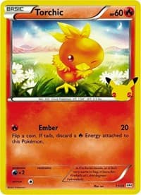 Torchic - McDonald's 25th Anniversary Promos - Pokemon card