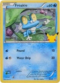 Froakie - McDonald's 25th Anniversary Promos - Pokemon card