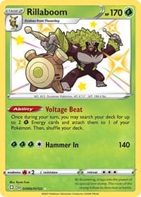 Rillaboom - Shining Fates: Shiny Vault - Pokemon card
