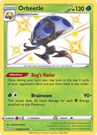 Orbeetle - Shining Fates: Shiny Vault - Pokemon card