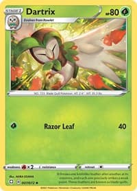 Dartrix - Shining Fates - Pokemon card