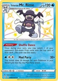 Galarian Mr. Rime - Shining Fates: Shiny Vault - Pokemon card