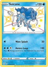 Suicune - Shining Fates: Shiny Vault - Pokemon card