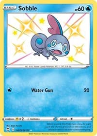 Sobble - Shining Fates: Shiny Vault - Pokemon card