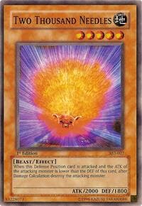 Two Thousand Needles - Ancient Sanctuary - YuGiOh card