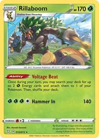 Rillaboom - Shining Fates - Pokemon card