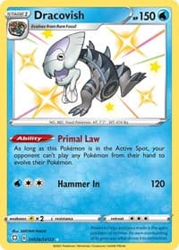 Dracovish - Shining Fates: Shiny Vault - Pokemon card