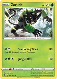 Zarude - Shining Fates - Pokemon card