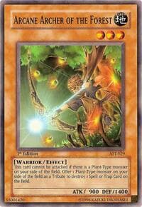 Arcane Archer of the Forest - Ancient Sanctuary - YuGiOh card