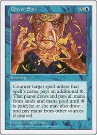Power Sink - Fifth Edition - Magic: The Gathering card