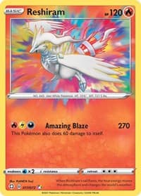 Reshiram - Shining Fates - Pokemon card