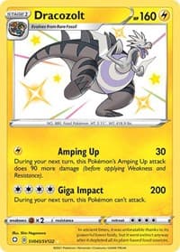 Dracozolt - Shining Fates: Shiny Vault - Pokemon card