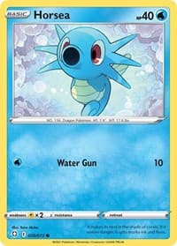 Horsea - Shining Fates - Pokemon card