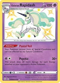 Galarian Rapidash - Shining Fates: Shiny Vault - Pokemon card
