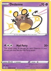 Dedenne - Shining Fates: Shiny Vault - Pokemon card