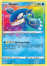 Kyogre - Shining Fates - Pokemon card