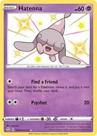 Hatenna - Shining Fates: Shiny Vault - Pokemon card