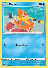 Buizel - Shining Fates - Pokemon card
