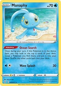 Manaphy - Shining Fates - Pokemon card