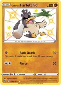 Galarian Farfetch'd - Shining Fates: Shiny Vault - Pokemon card