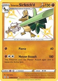 Galarian Sirfetch'd - Shining Fates: Shiny Vault - Pokemon card