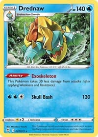 Drednaw - Shining Fates - Pokemon card