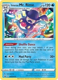 Galarian Mr. Rime - SWSH079 - SWSH: Sword & Shield Promo Cards - Pokemon card