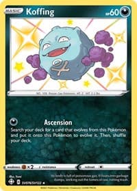 Koffing - Shining Fates: Shiny Vault - Pokemon card