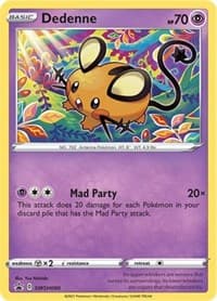 Dedenne - SWSH080 - SWSH: Sword & Shield Promo Cards - Pokemon card