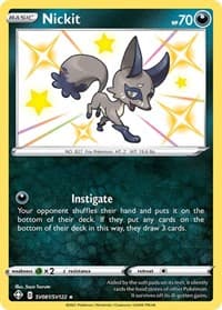 Nickit - Shining Fates: Shiny Vault - Pokemon card