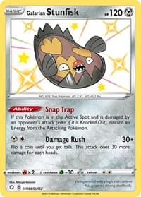 Galarian Stunfisk - Shining Fates: Shiny Vault - Pokemon card