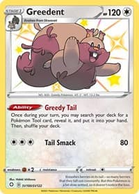Greedent - Shining Fates: Shiny Vault - Pokemon card