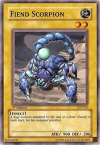 Fiend Scorpion - Ancient Sanctuary - YuGiOh card