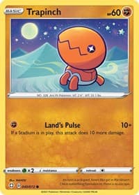 Trapinch - Shining Fates - Pokemon card