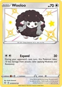 Wooloo - Shining Fates: Shiny Vault - Pokemon card