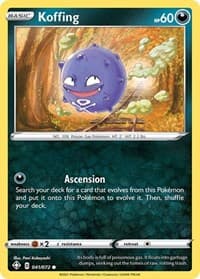 Koffing - Shining Fates - Pokemon card