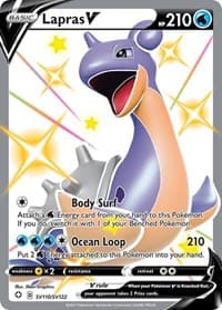 Lapras V - Shining Fates: Shiny Vault - Pokemon card