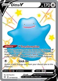 Ditto V - Shining Fates: Shiny Vault - Pokemon card