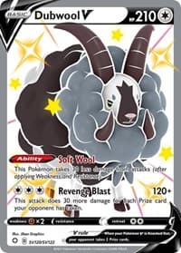 Dubwool V - Shining Fates: Shiny Vault - Pokemon card