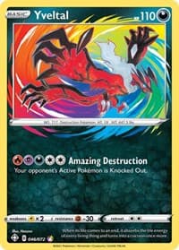 Yveltal - Shining Fates - Pokemon card