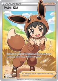 Poke Kid (Full Art) - Shining Fates - Pokemon card